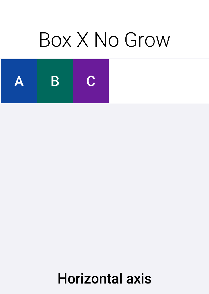 BoxLayout X_AXIS_NO_GROW