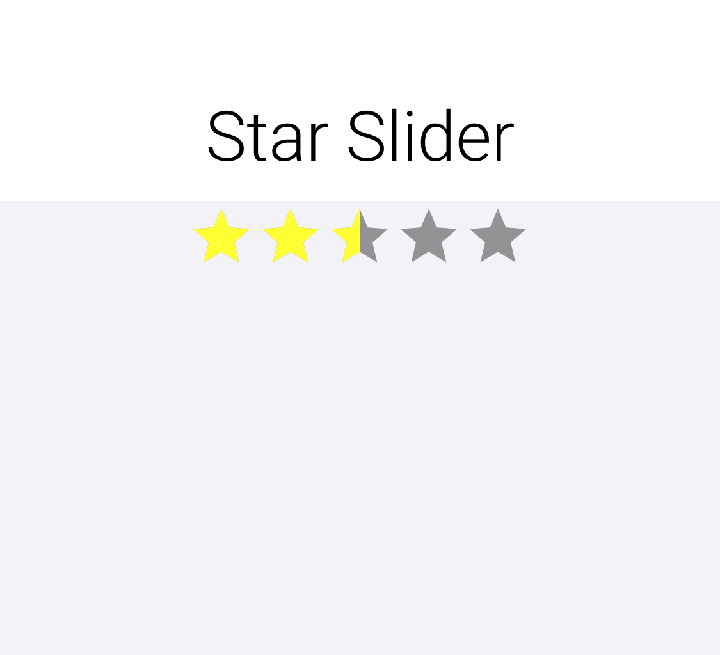 Star Slider set to 5 (its between 0 - 10)