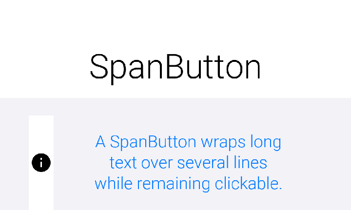 The SpanButton Component