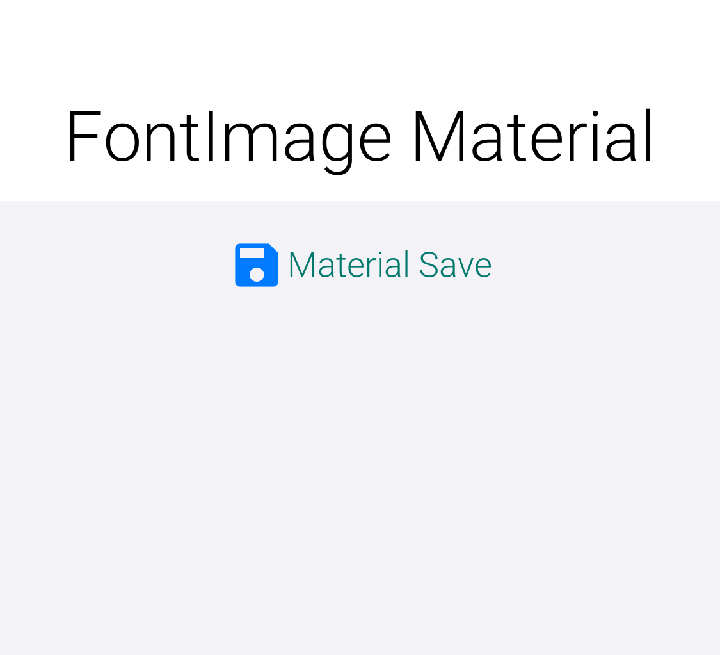 Material save icon
