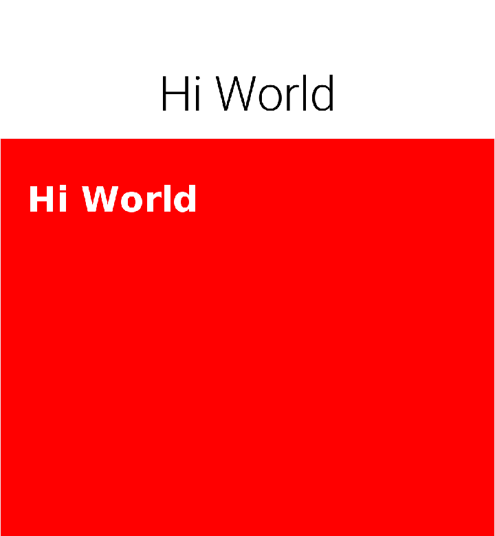 Hi world demo code